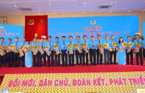 THÉP VIỆT – SING THAM DỰ ĐẠI HỘI ĐẠI BIỂU CÔNG ĐOÀN TỔNG CÔNG TY THÉP VIỆT NAM - CTCP LẦN THỨ VI NHIỆM KỲ 2023-2028